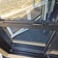 NEW DOUBLE GLAZED Black Stacker Slider with opening window 2 H x 2.4 W #2198