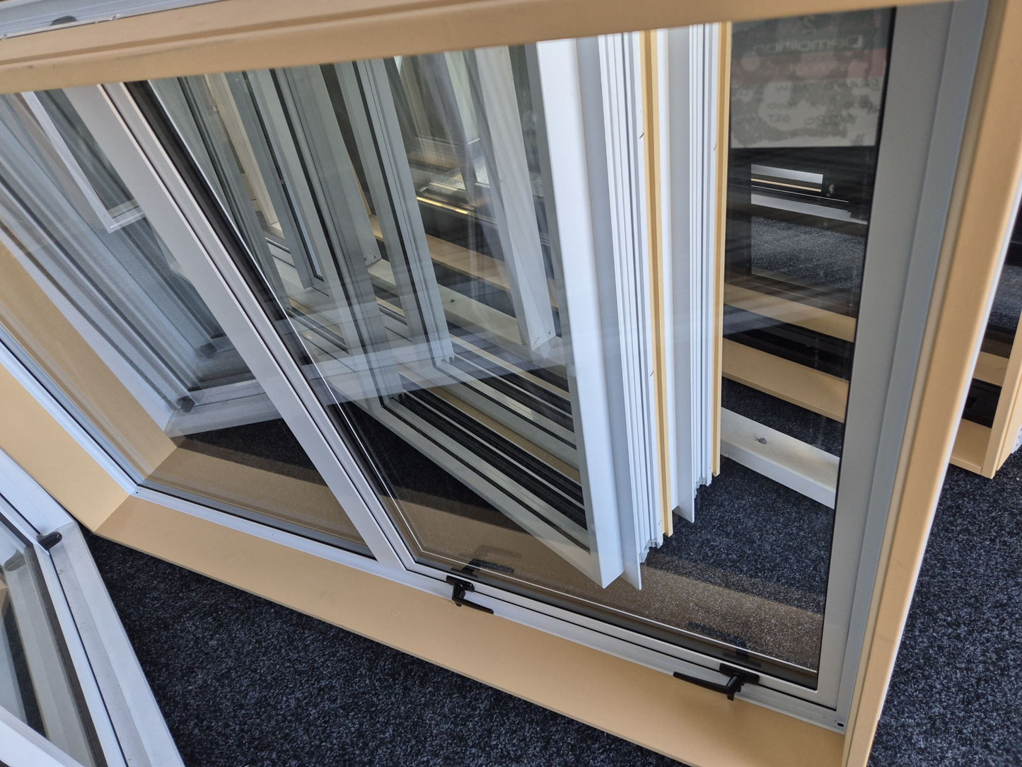 NEW Double Glazed Arctic White Window 1 H x 1.6 W #2201