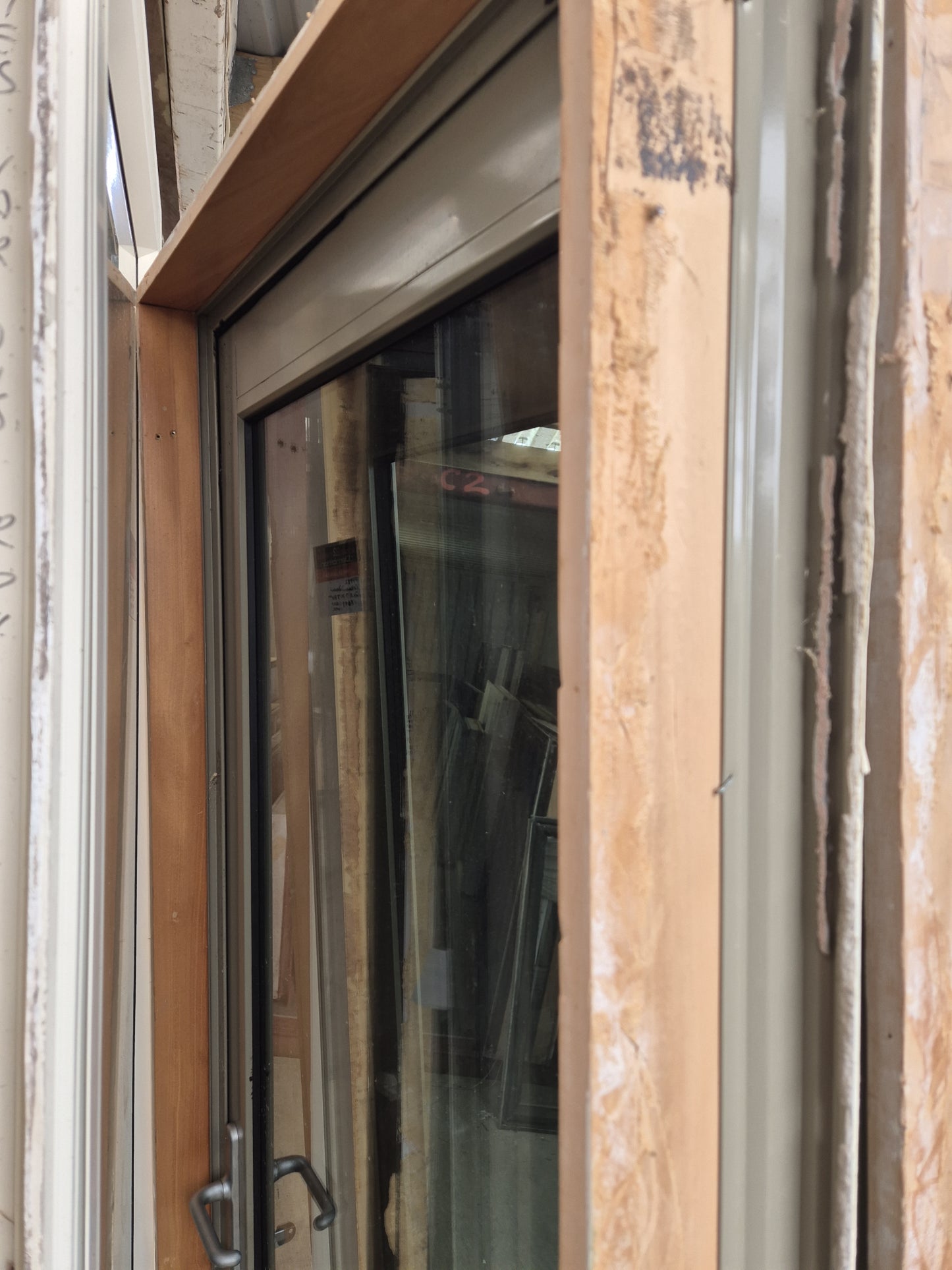 Lichen Double Glazed Aluminium door 2070 H x 815 W #2194