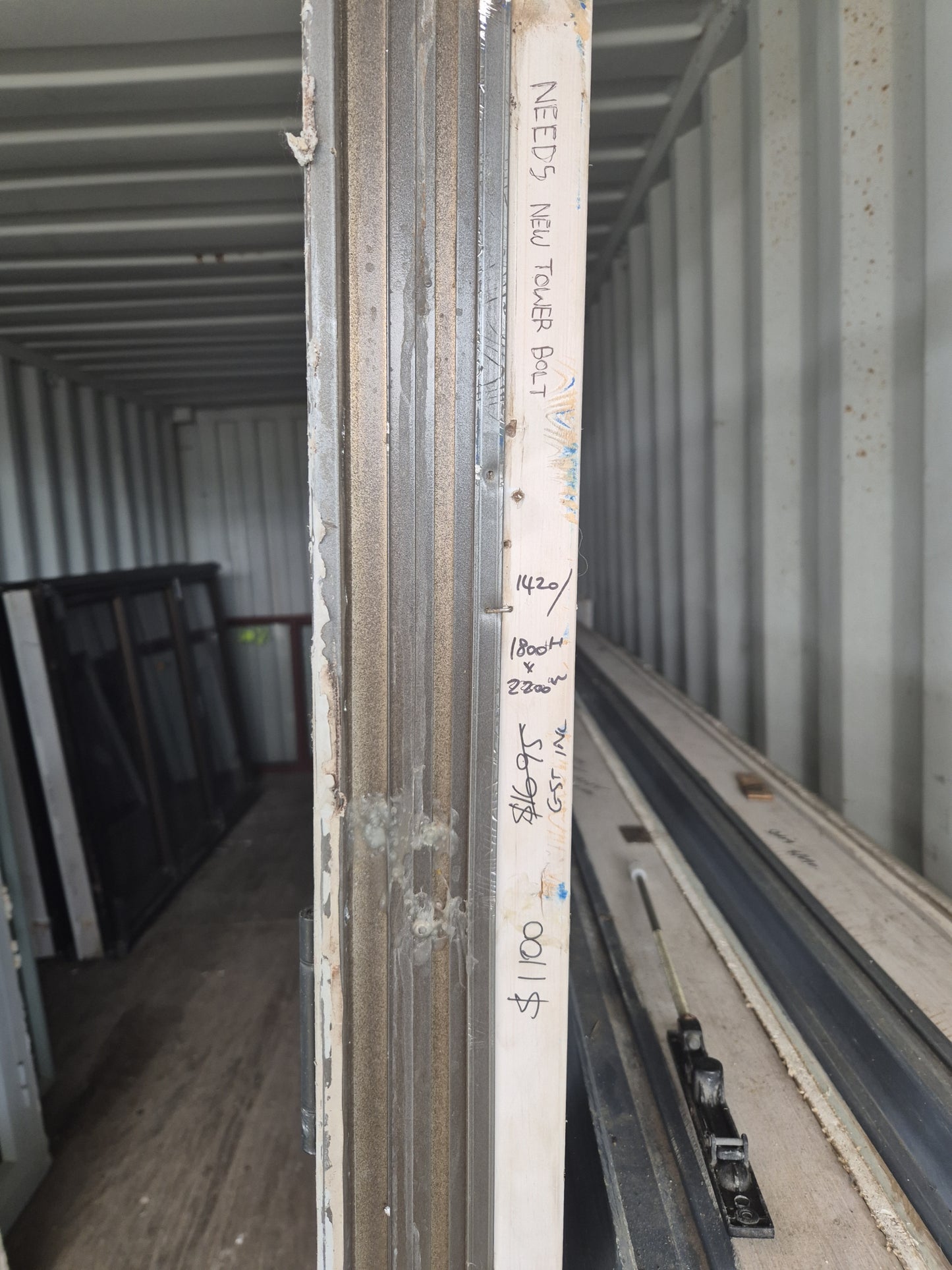 Bifolding Aluminium window 1420 / 1800 H x 2200 W #2048