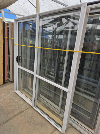 White Ranchslider 2 H x 1.8 W In good condition #2031