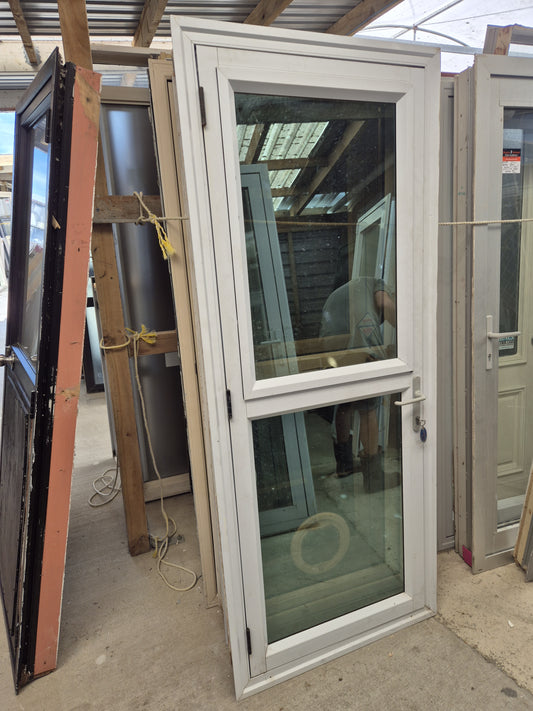 White P.A Door with an opening window 2 H x 810 W #2035