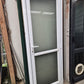 White Aluminium Door 2055 H x 750 W opens outward #2036