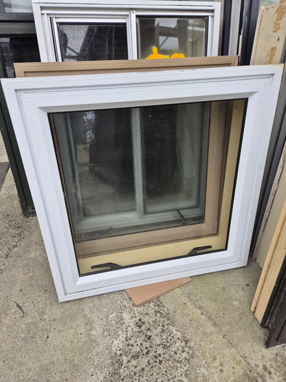 White Aluminium Window 700 x 700 #2056