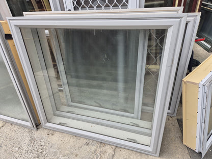 Grey Aluminium Window 1100 H x 1200 W #2055