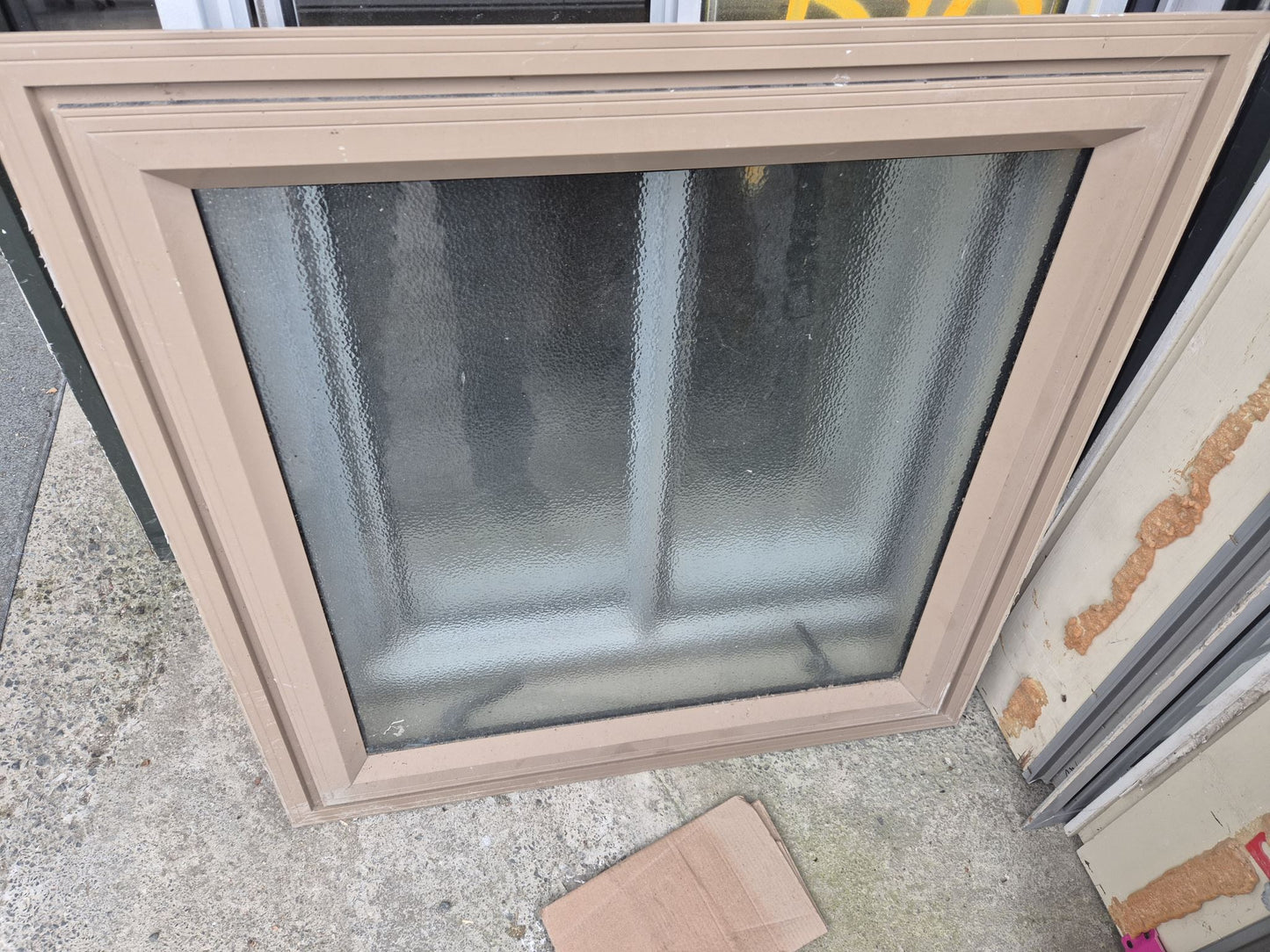 Aluminium bathroom window 700 x 700  #2054