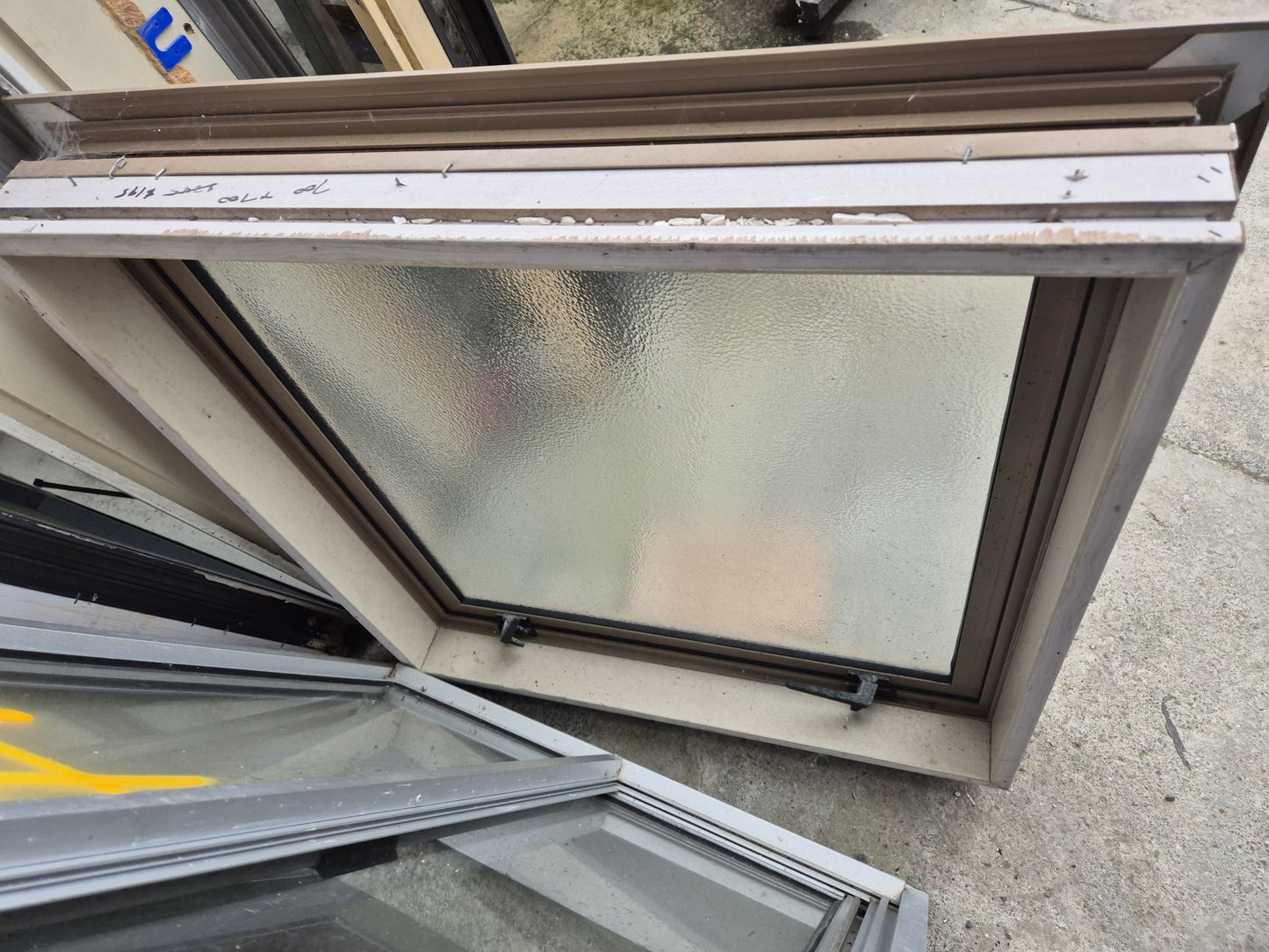 Aluminium bathroom window 700 x 700  #2054