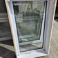 White, Double glazed Aluminium Window 1m H x .6 W #2081