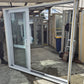 Double Glazed White Stacker Slider with an opening window 2m H x 2.11W #2227