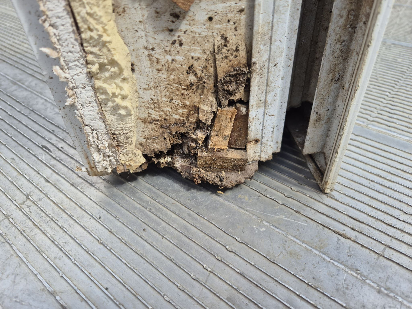 White French door with opening windows 2m H x 2050 W #2086