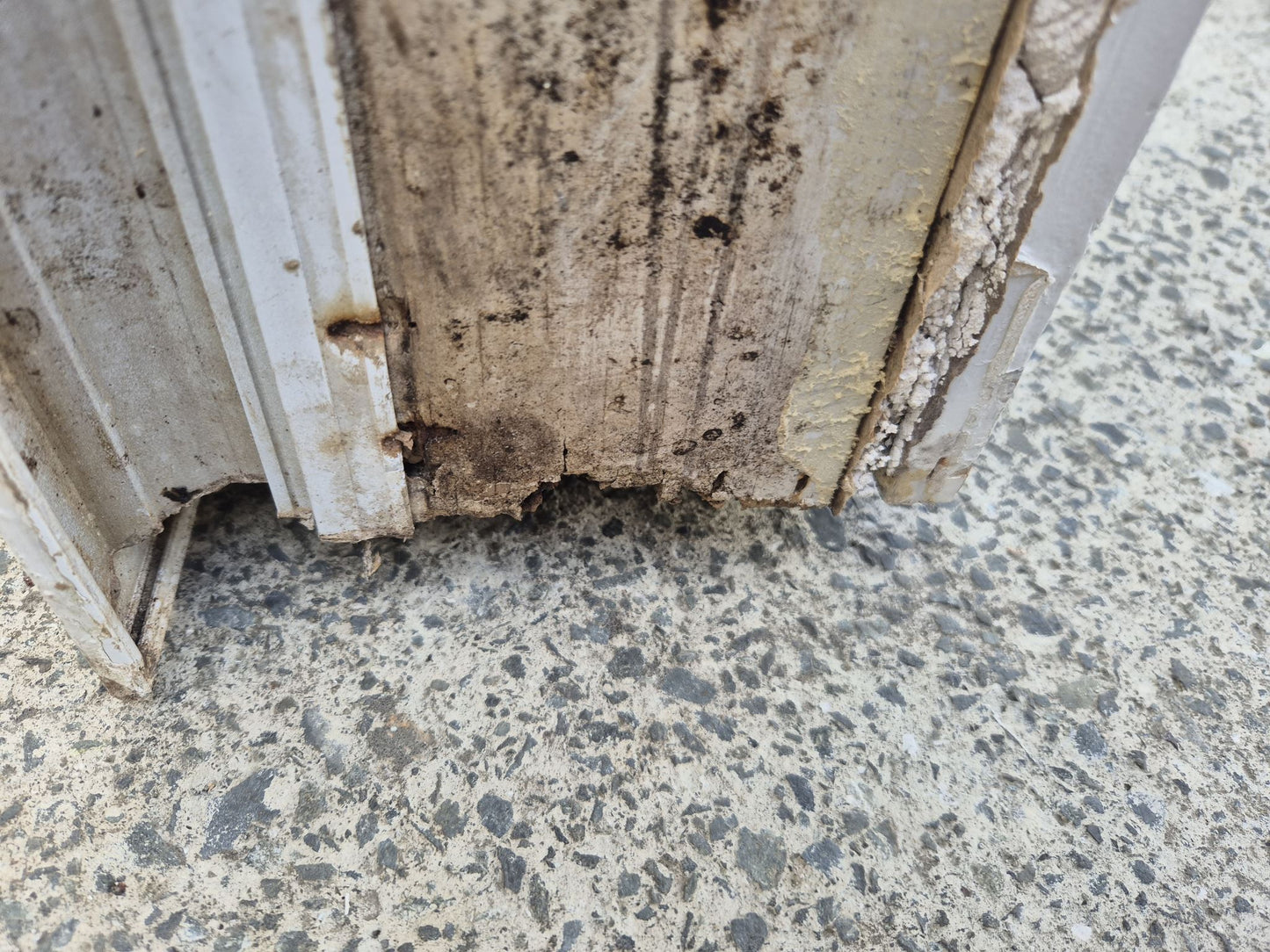 White French door with opening windows 2m H x 2050 W #2086