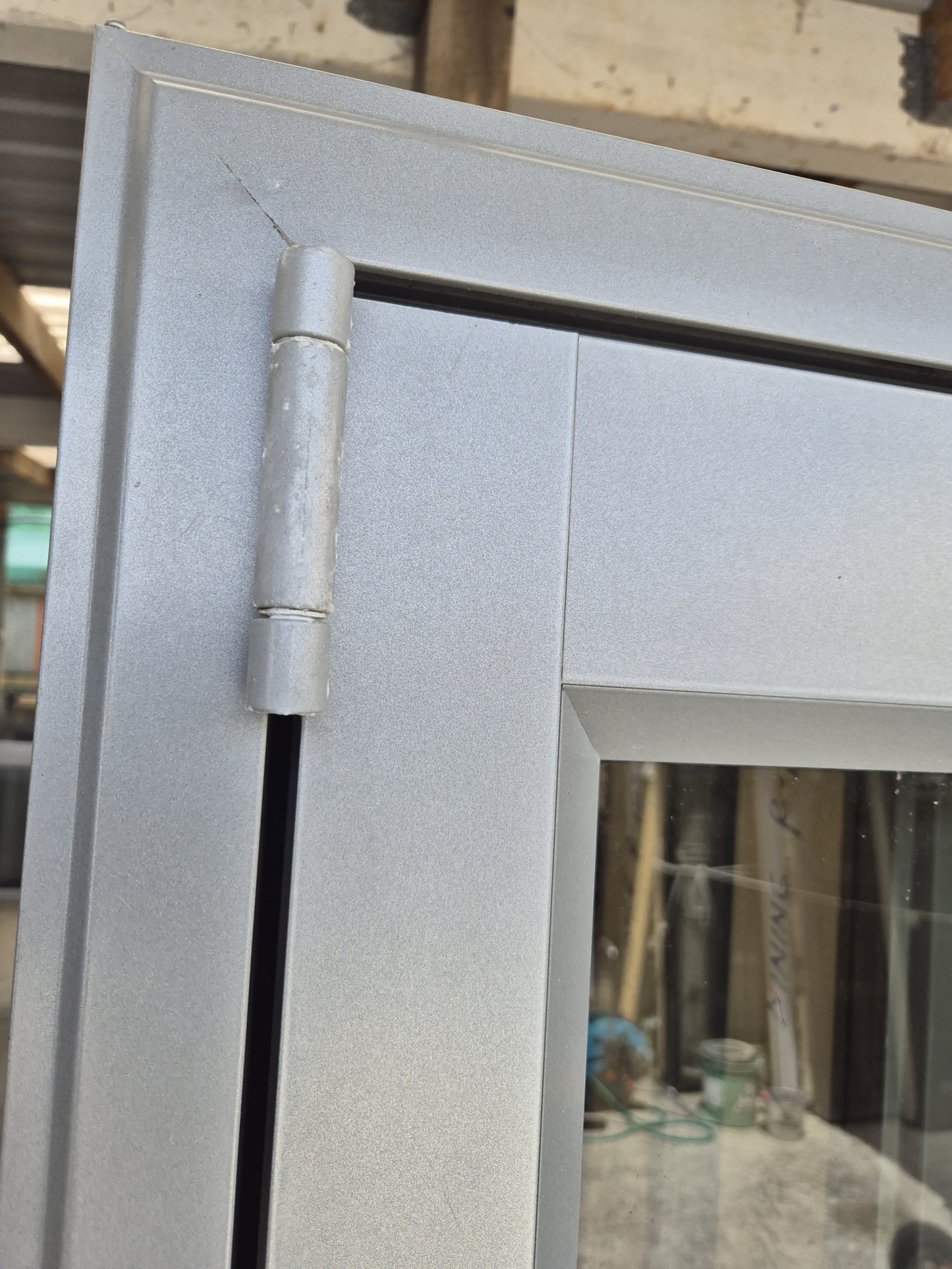 Bifolding door with outside access door 2m H x 2.4W #2077 (2 available)