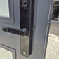 Modern Entrance Door, Double Glazed 2020 H x 1105 W swipe card entry #2225