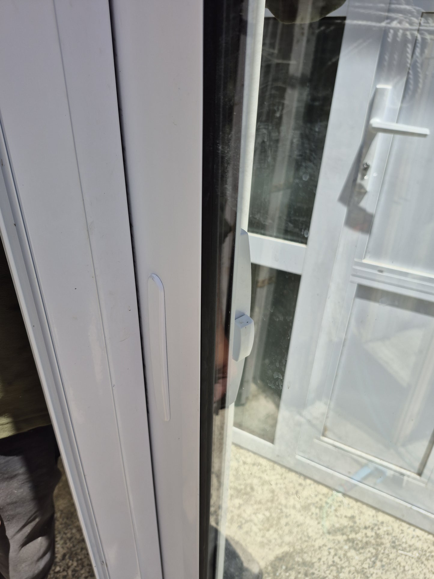 Double Glazed White Ranchslider 2m H x 2040 W #2256