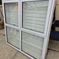 White Double Glazed Window 1.4m x 1.4 #2226 (4 available)