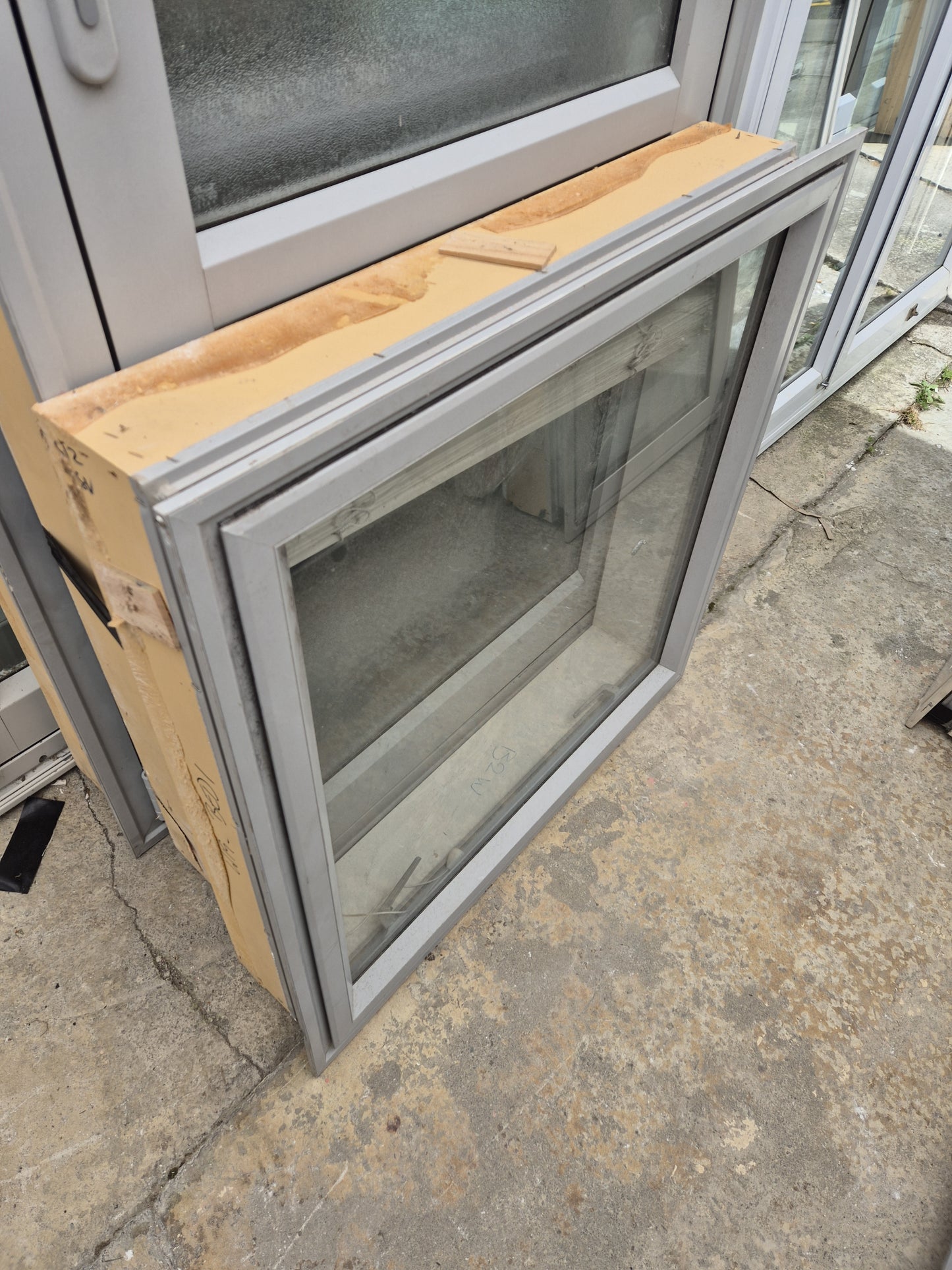 Job lot of Silver Pearl Joinery 1 x Bifold, 1 x Door & 6 windows