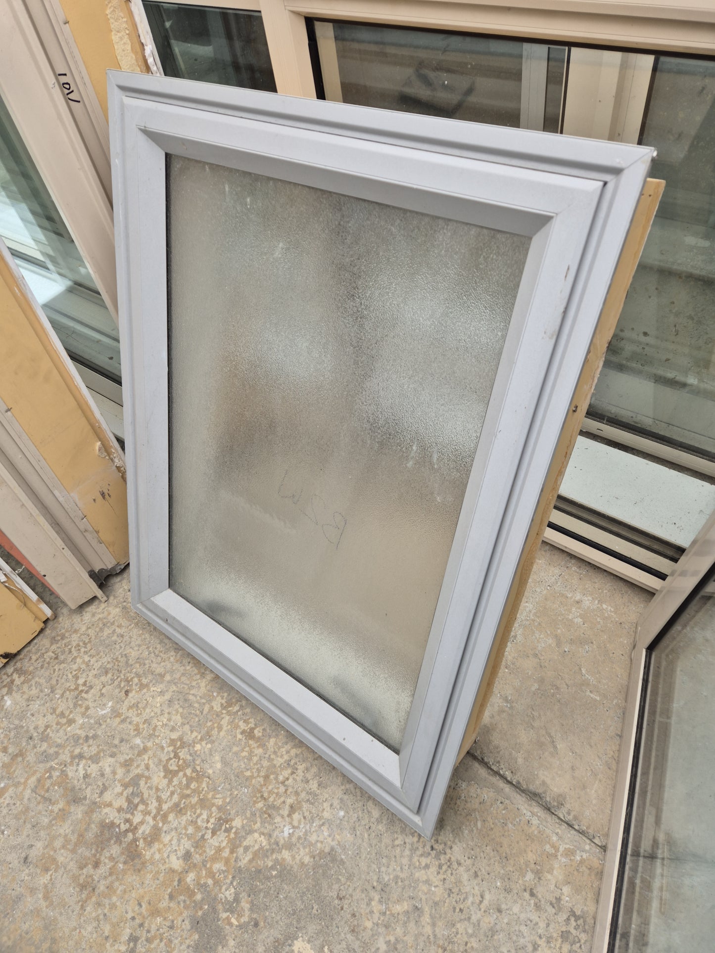 Job lot of Silver Pearl Joinery 1 x Bifold, 1 x Door & 6 windows