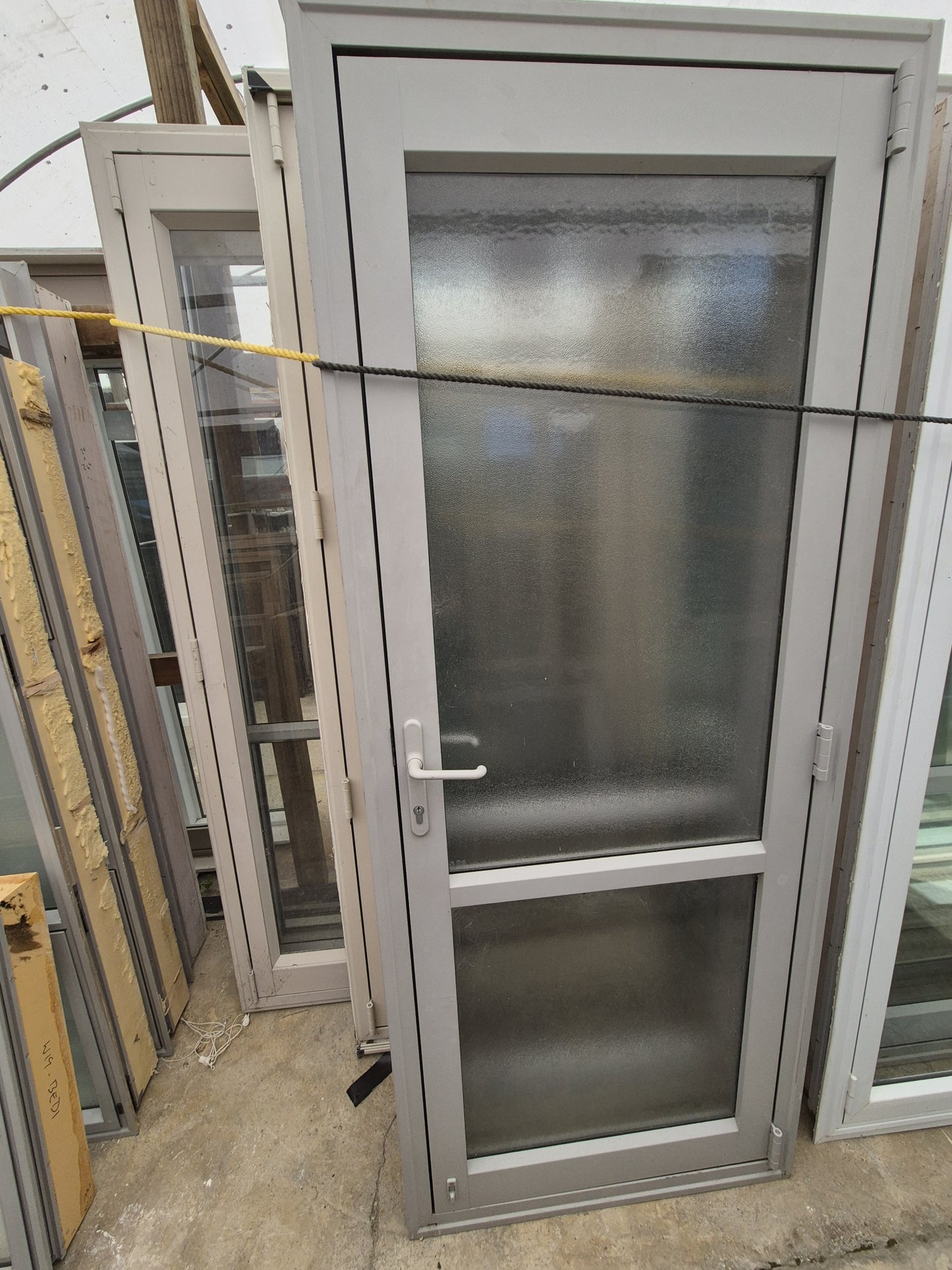 Job lot of Silver Pearl Joinery 1 x Bifold, 1 x Door & 6 windows