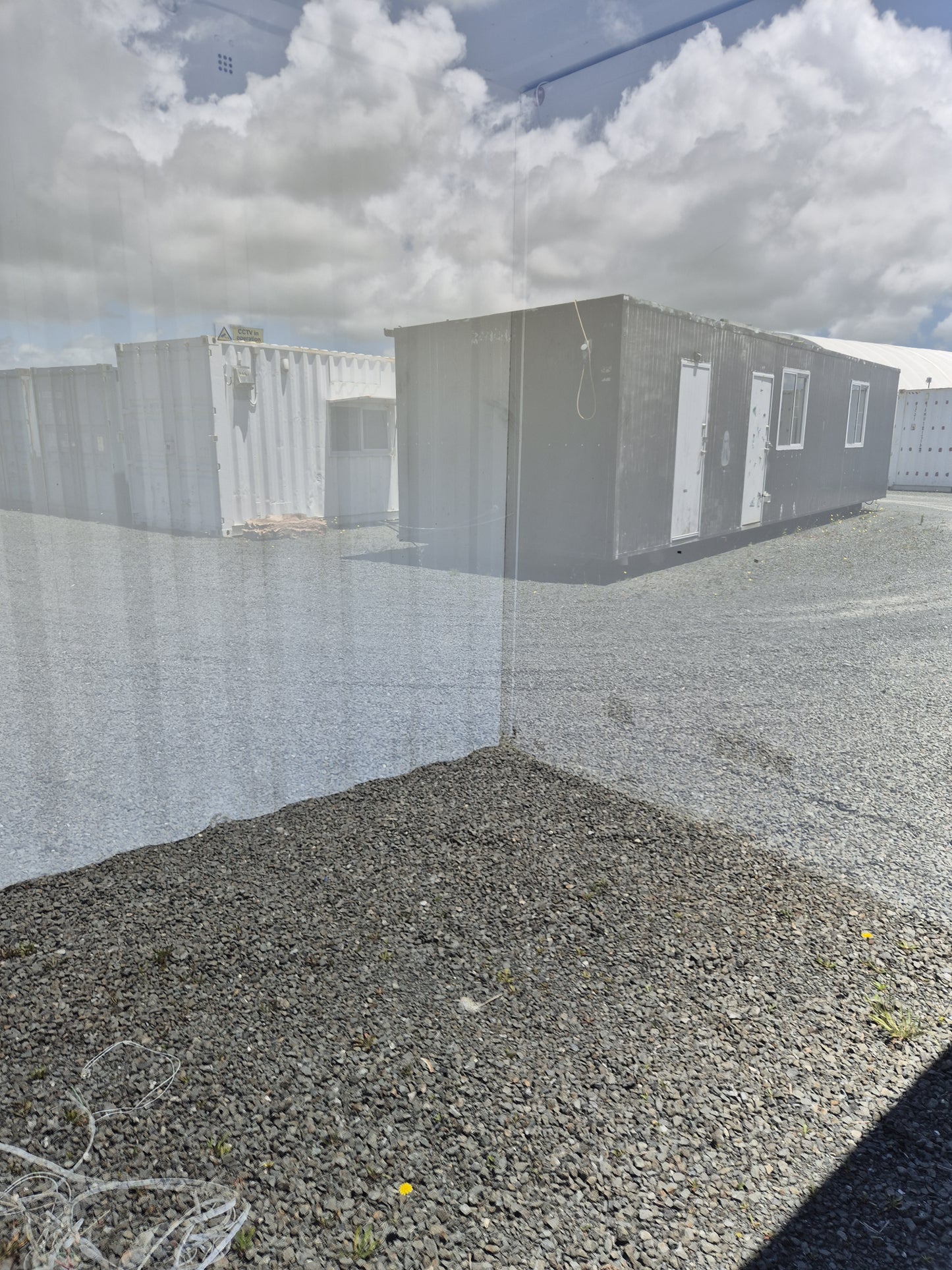 20ft Container With 2 Ranchsliders NOT Watertight