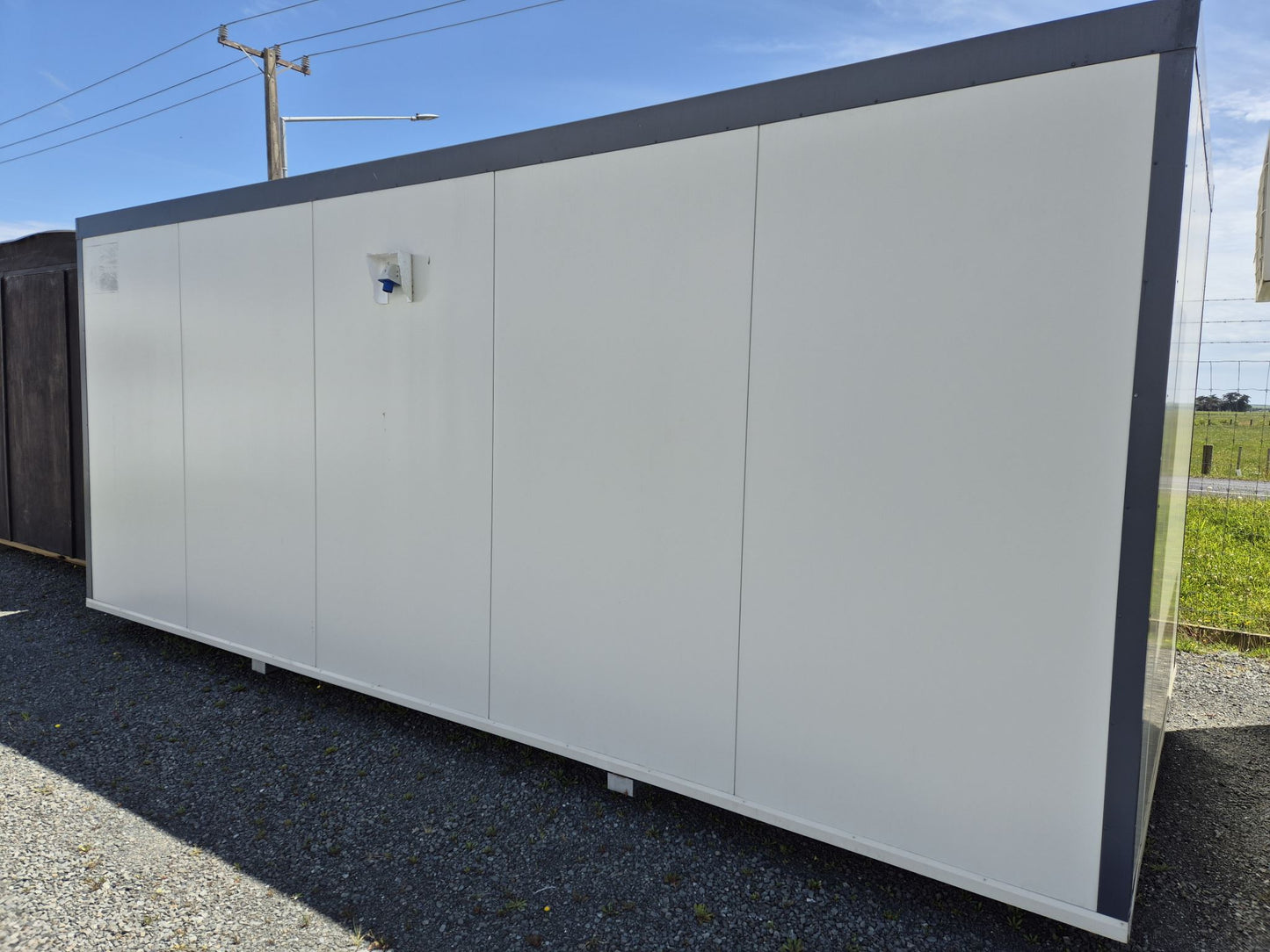 INSTANT SLEEPOUT 6m x 3m DG Joinery, wired, carpet, curtains