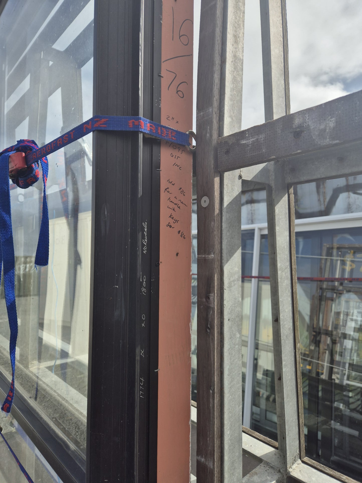 Bronze Ranchslider 2m H x 1.8W #2248