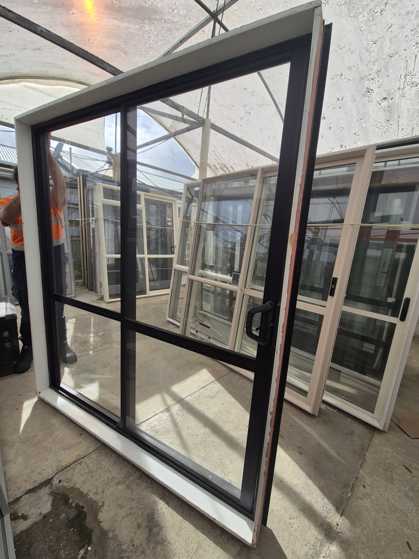 Bronze Ranchslider 2m H x 1.8W #2248