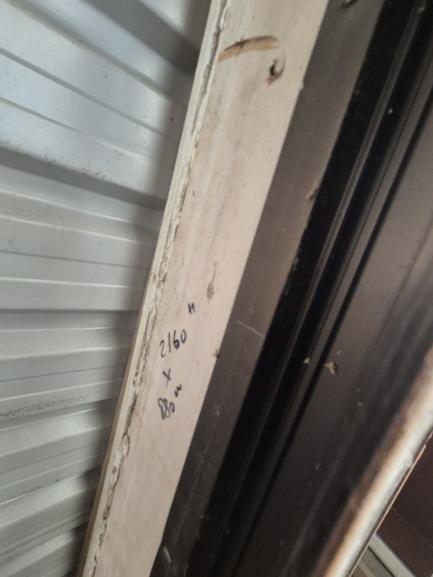 Bronze Door open inwards 2160 H x 880 W #2250