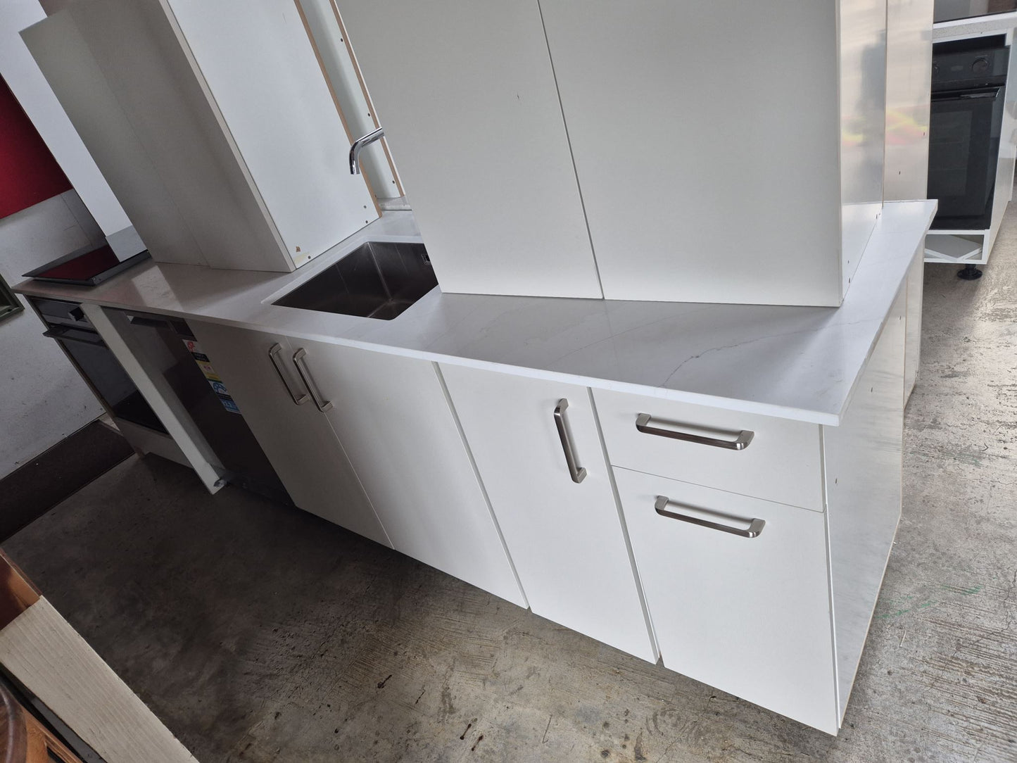 Practically Brand New, Galley Style Kitchen