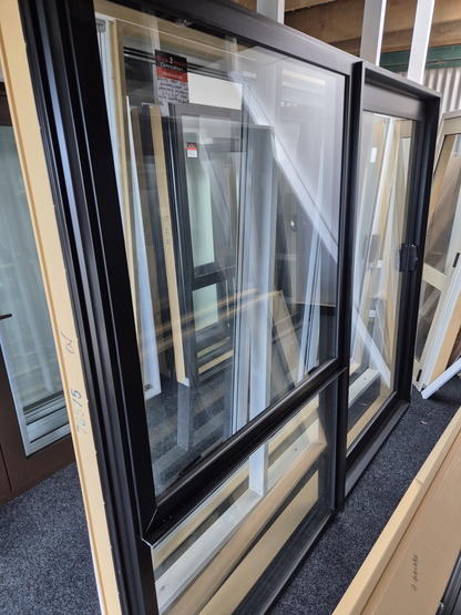 NEW Black Double Glazed Ranchslider 2 H x 2.4 W #2199 LAST ONE LEFT
