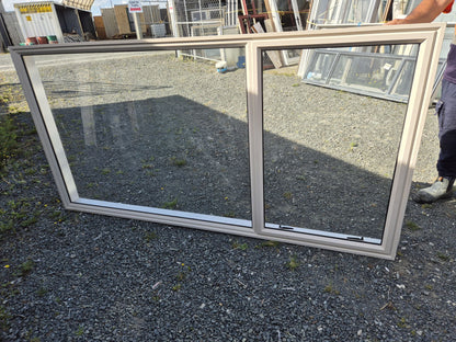 1.2 H x 2.4 W Aluminium Window (4 available & matching Stacker doors) #2258