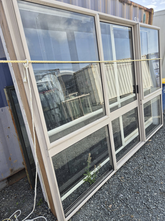 Ranchslider with opening windows 2 H x 2860 W #2259