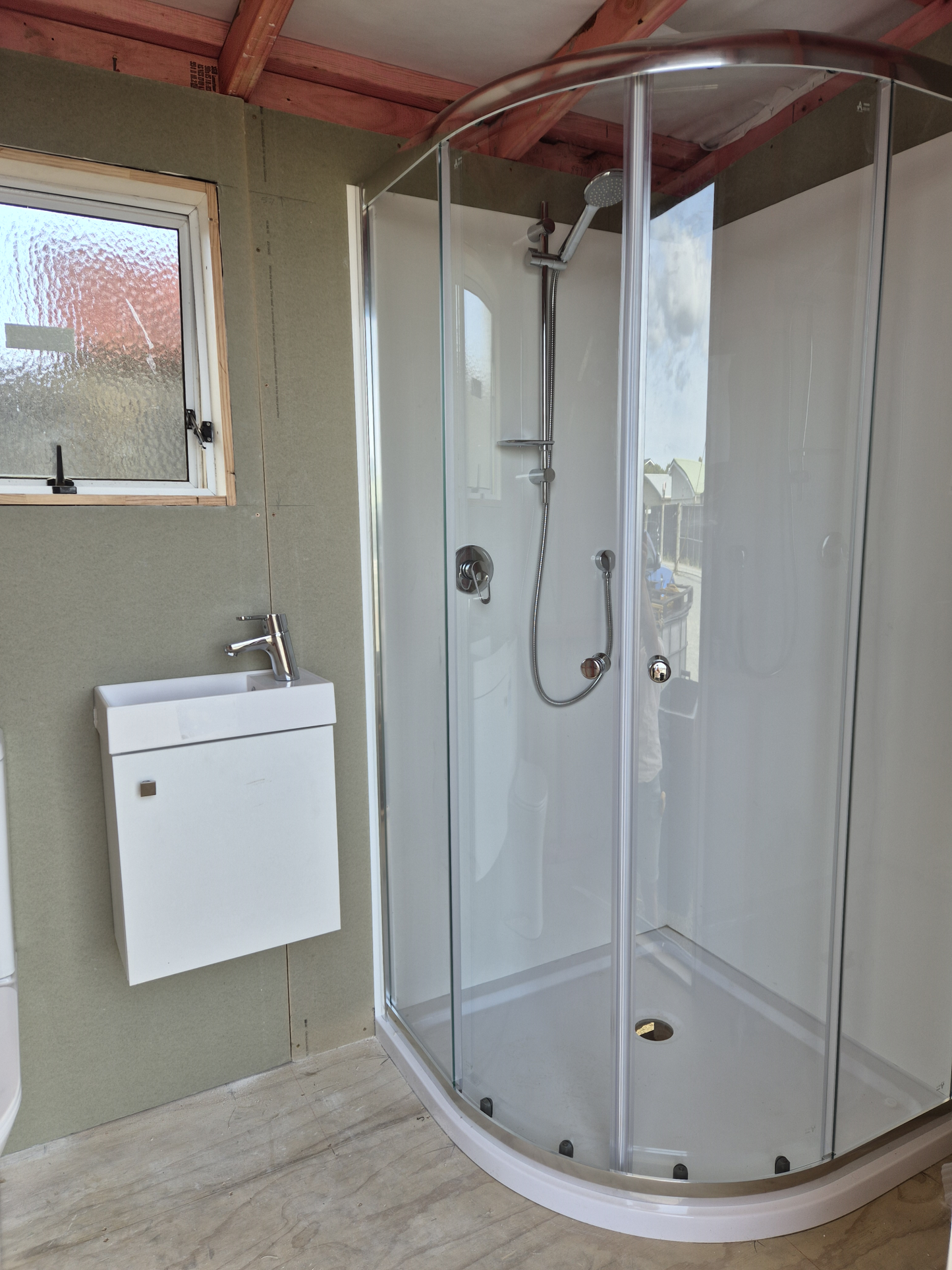 Portable Bathroom Unit. Shower, Toilet & handbasin READY NOW!