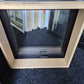 NEW BLACK DOUBLE GLAZED WINDOW 600 x 600 #2260