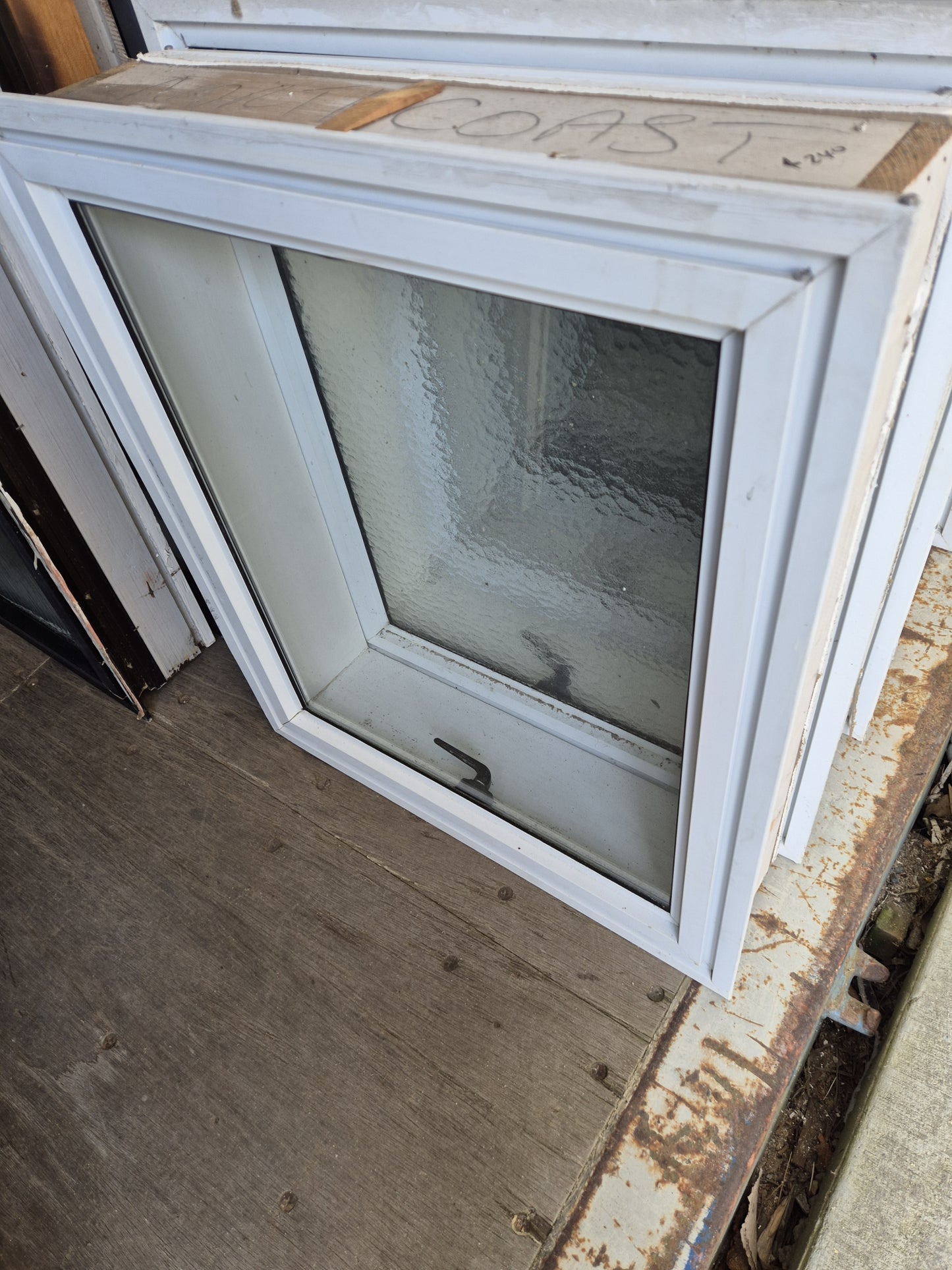 White, opening window 700 H x 600 W #2261