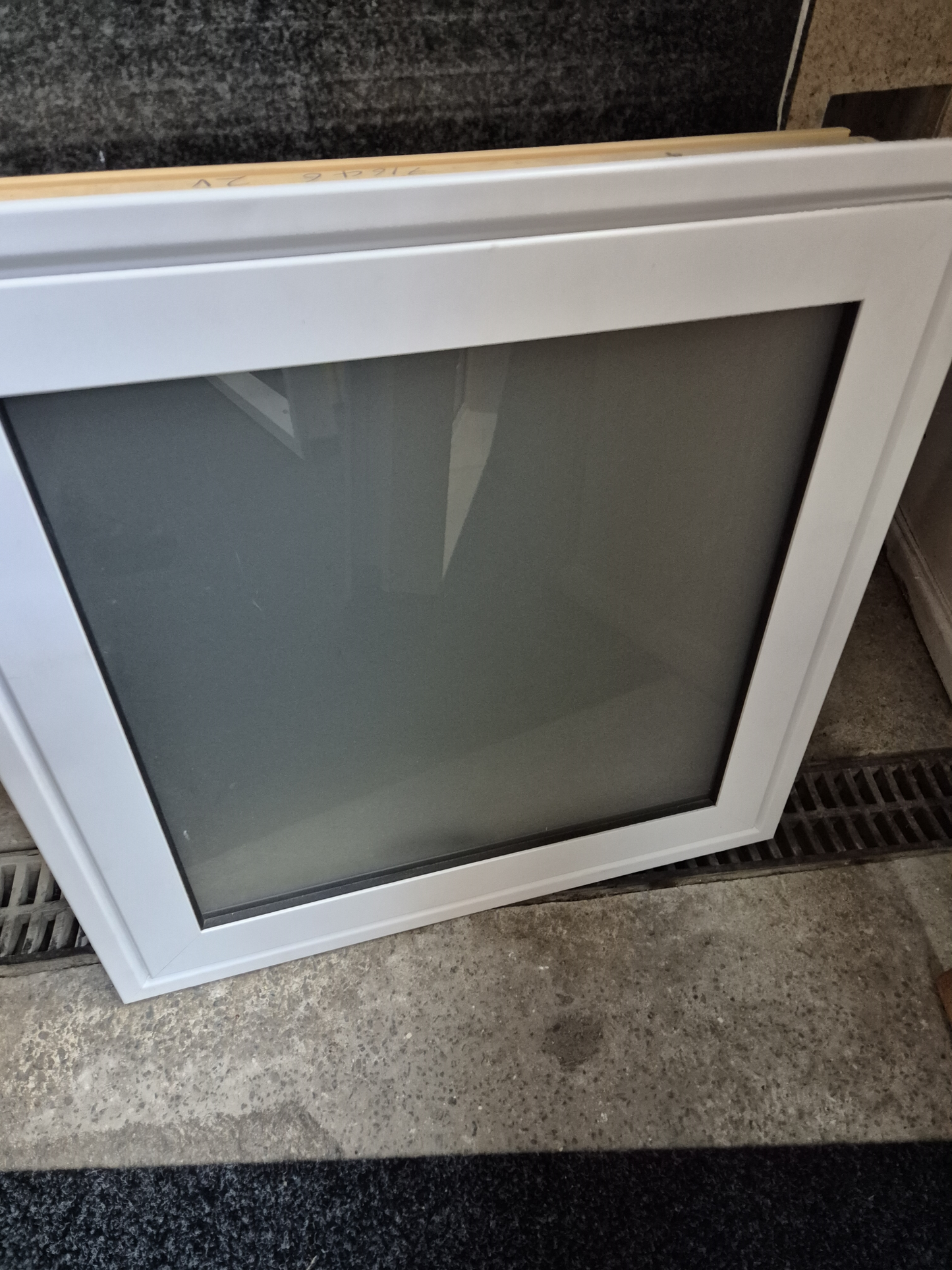 JOB LOT OF NEW DOUBLE GLAZED  WHITE ALUMINIUM JOINERY