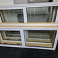 JOB LOT OF NEW DOUBLE GLAZED  WHITE ALUMINIUM JOINERY