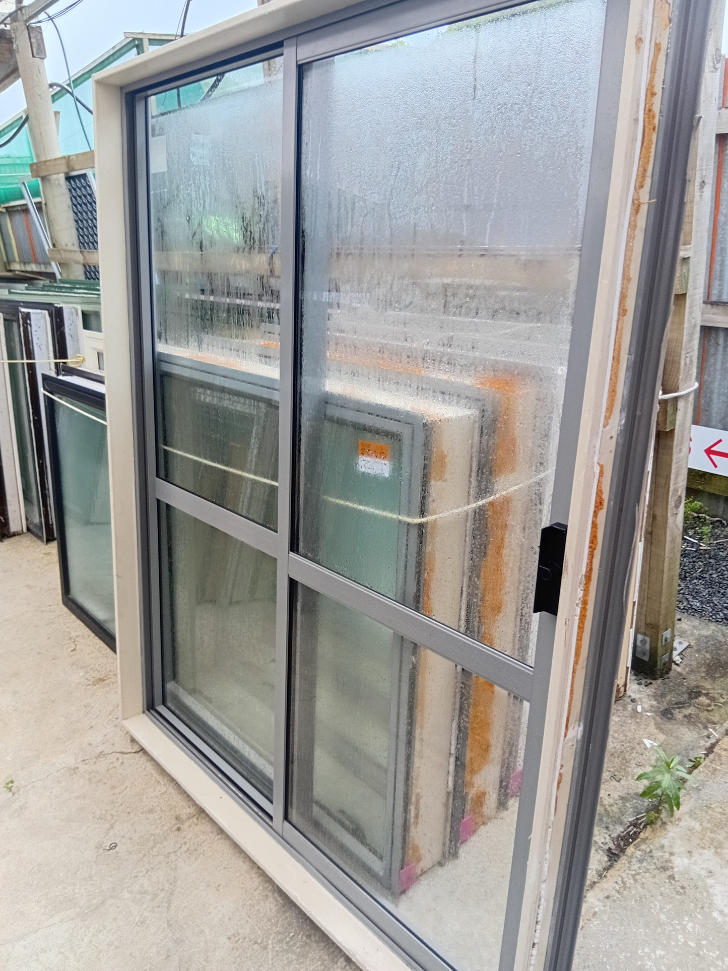 Sandstone Grey Ranchslider 1960 H x 1600 W (6 available) ##2264C