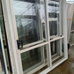 Cream Ranchslider with opening window 2060 H x 1835 W #2269 see matching RS's