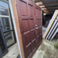 Solid Cedar Entrance Doors 2045 H x 1550 W #2279