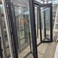 Black Bifolding Door 2m H x 2.41 W #2293