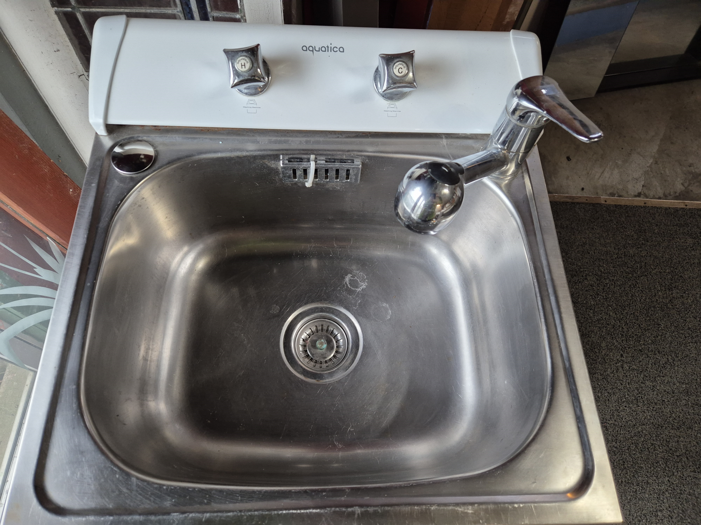 Aquatica Laundry tub, very good condition 560x560 #2283