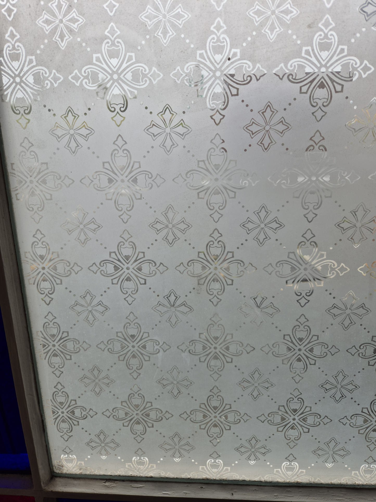 Stained Glass Villa Parlour Door 2030 H x 905 W #2290