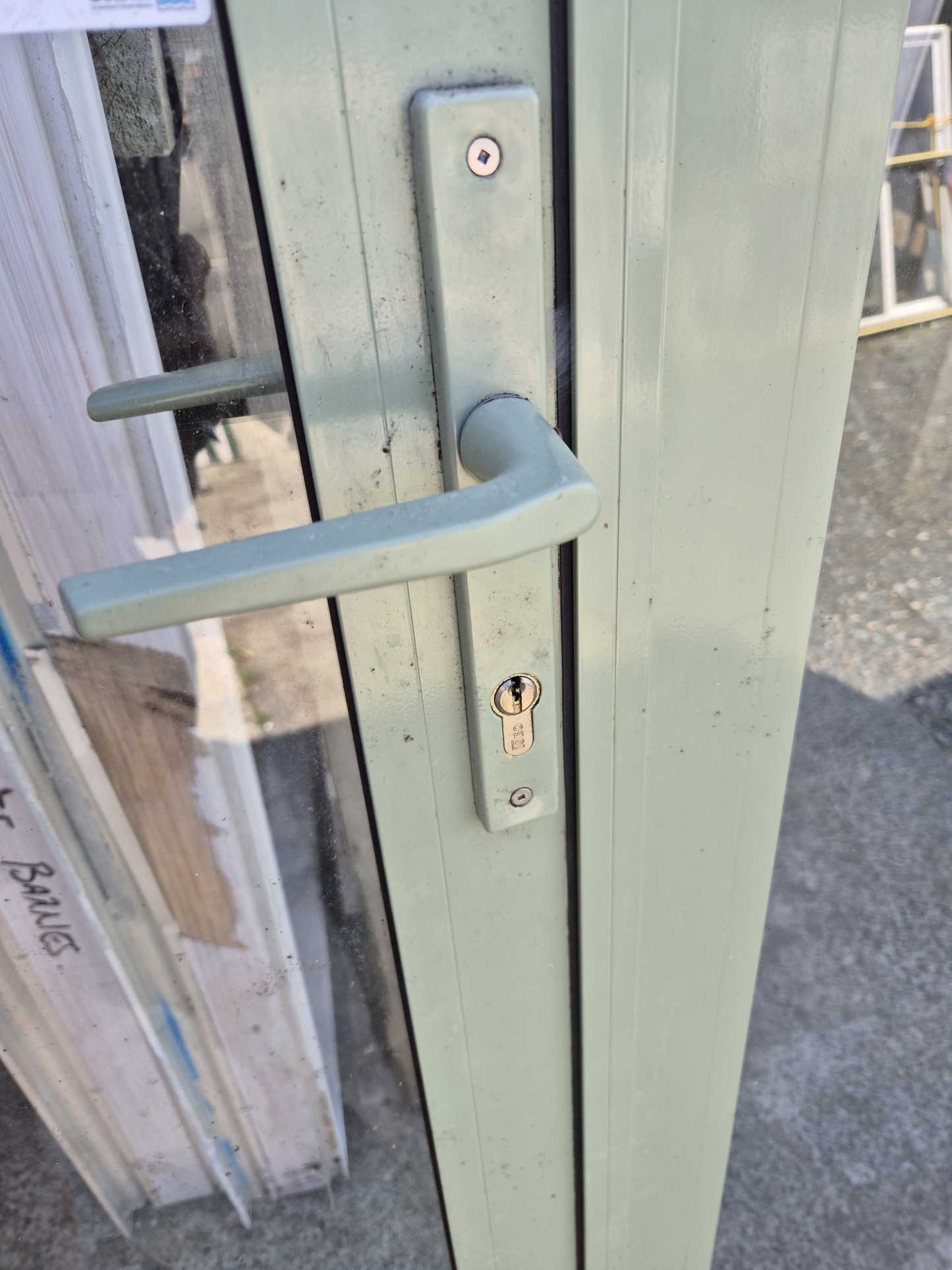 Mist Green Job Lot of Aluminium Joinery, priced individually