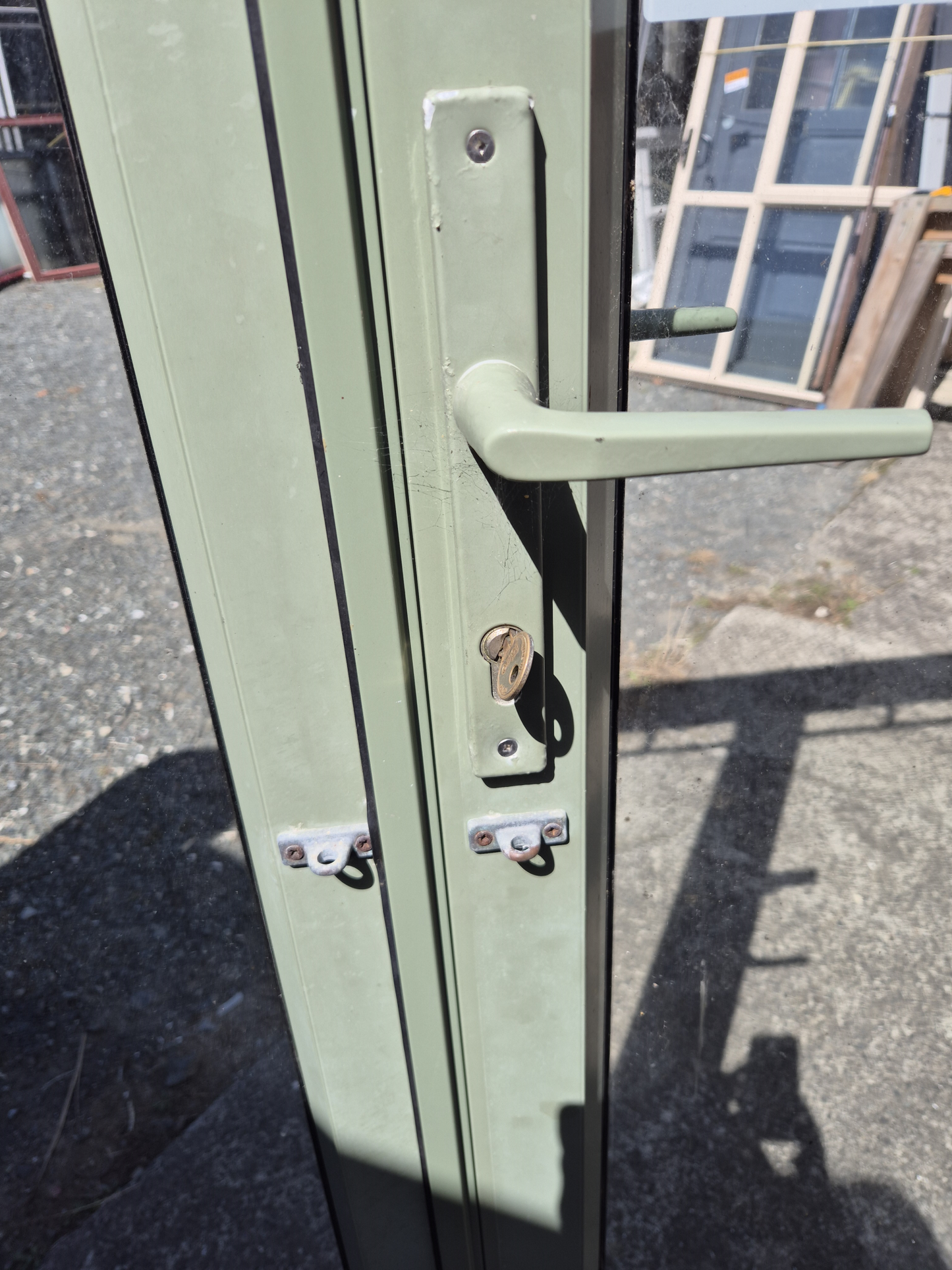 Mist Green Job Lot of Aluminium Joinery, priced individually