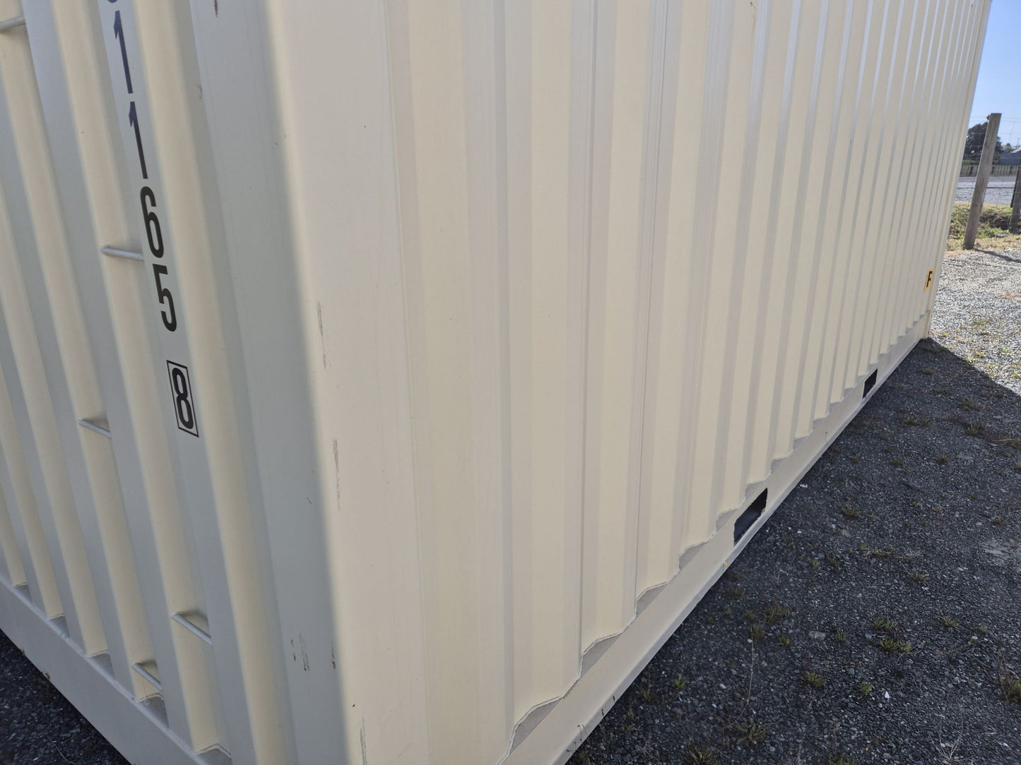 A GRADE 20FT SIDE OPENING CONTAINER done 1 trip