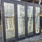 Black Bifolding Door 2m H x 2.41 W #2293