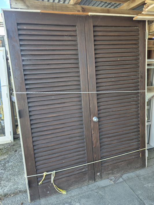 Double doors outward opening 2240 H x 1800 W #2302