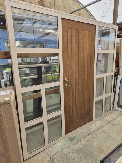 **SALE**2.2 H x 2.4 W Entrance way, Door only 860wide #2307