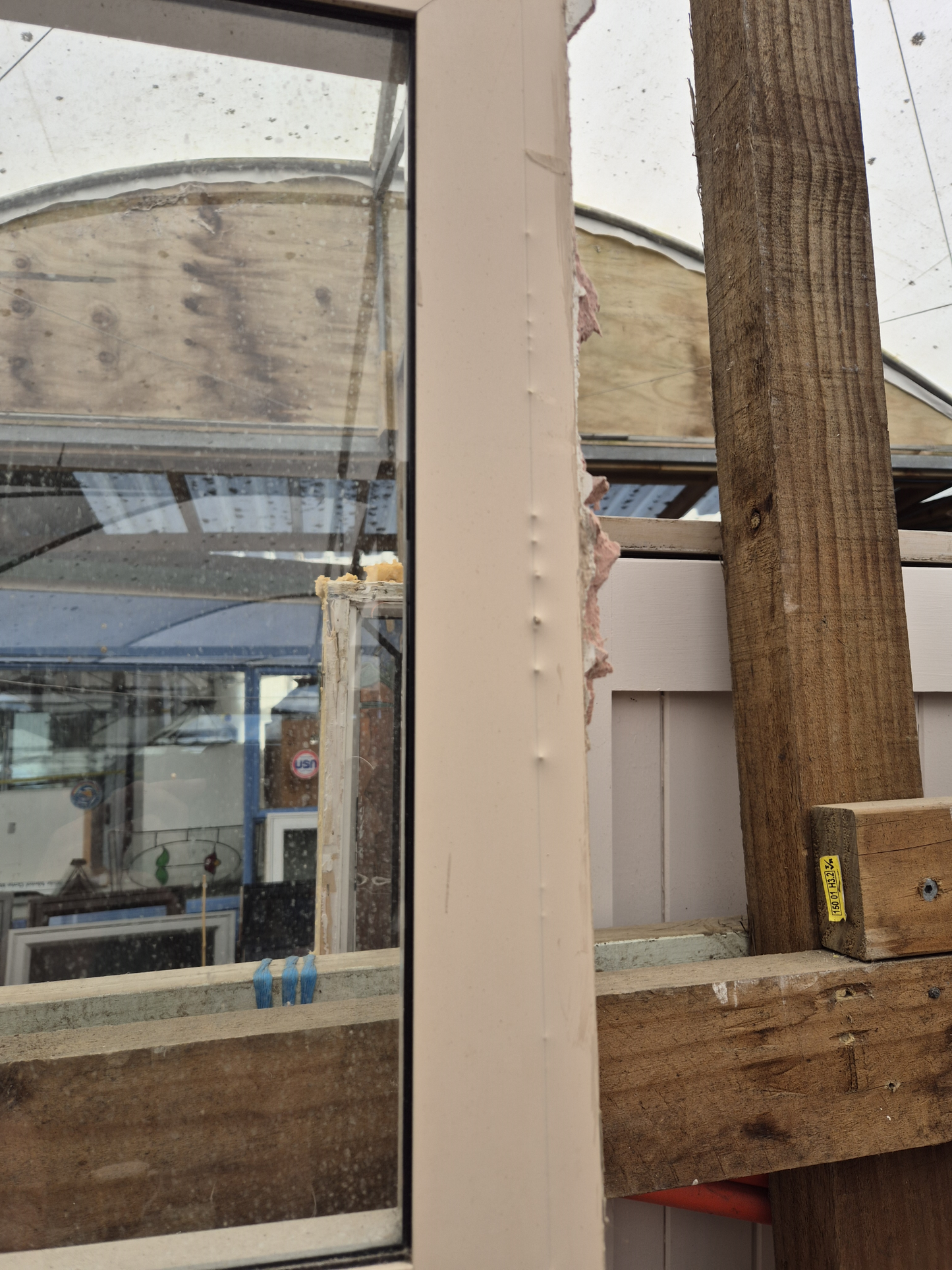 **SALE**2.2 H x 2.4 W Entrance way, Door only 860wide #2307