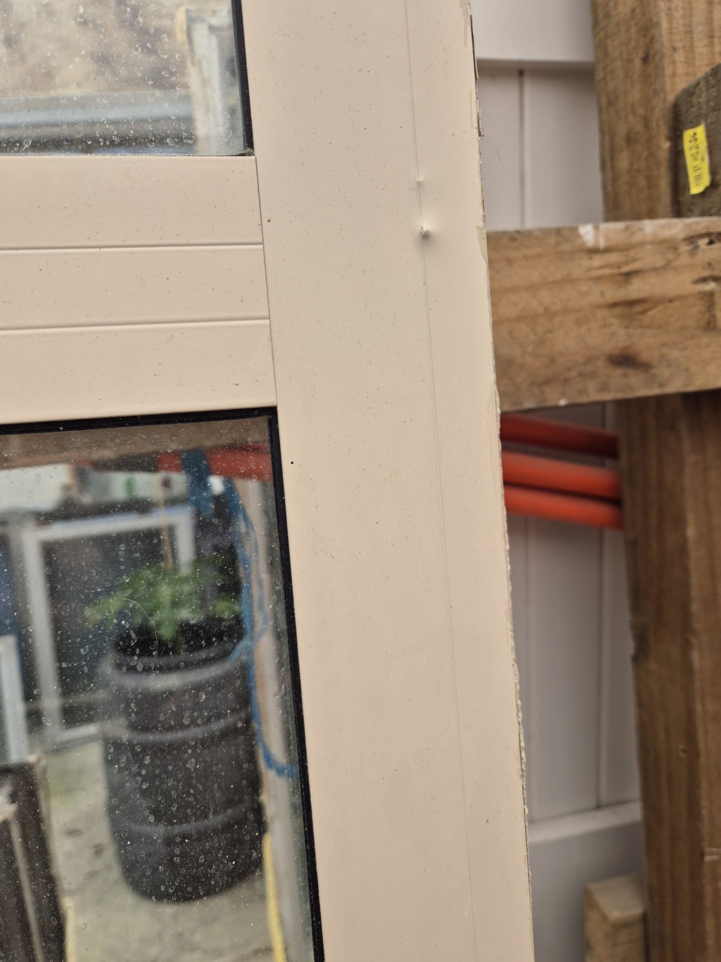 **SALE**2.2 H x 2.4 W Entrance way, Door only 860wide #2307